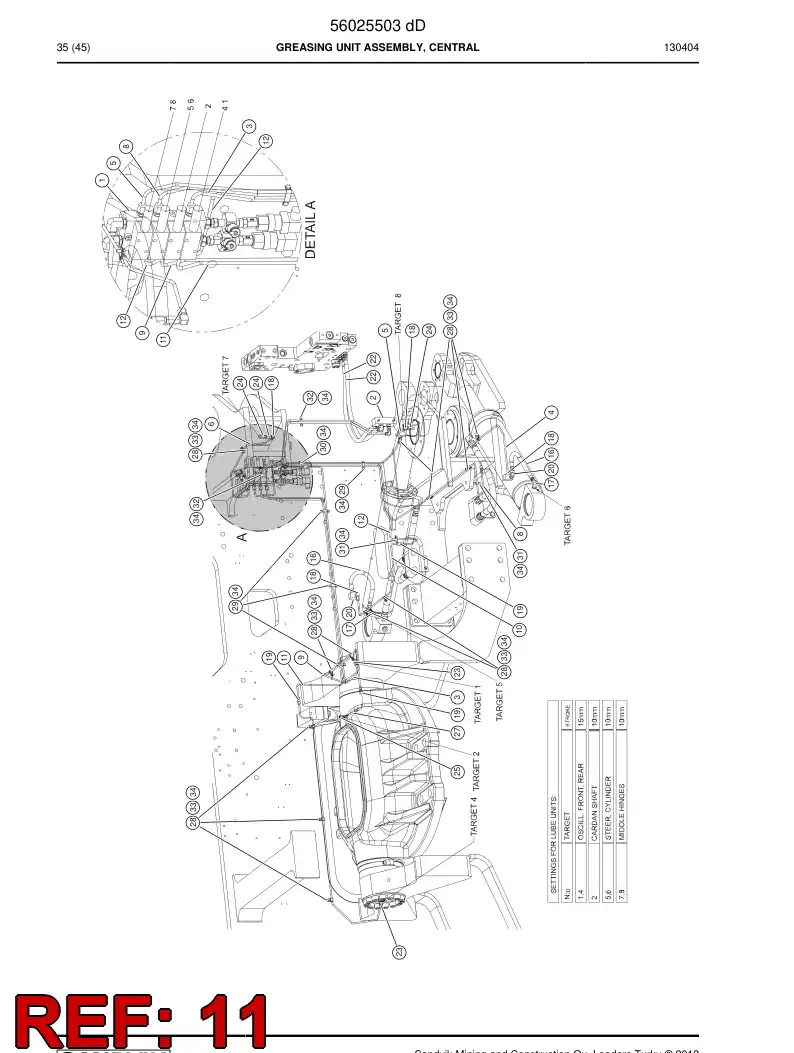 56040086 560 400 86 Pipe - Sandvik Technical Drawing