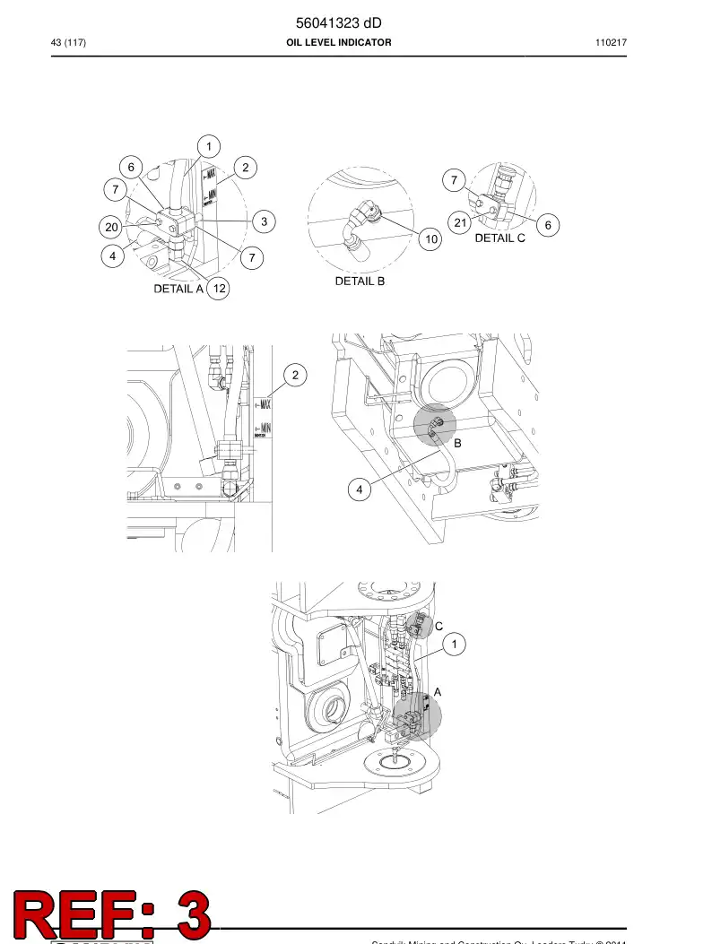 56040627 560 406 27 Bushing - Sandvik Technical Drawing