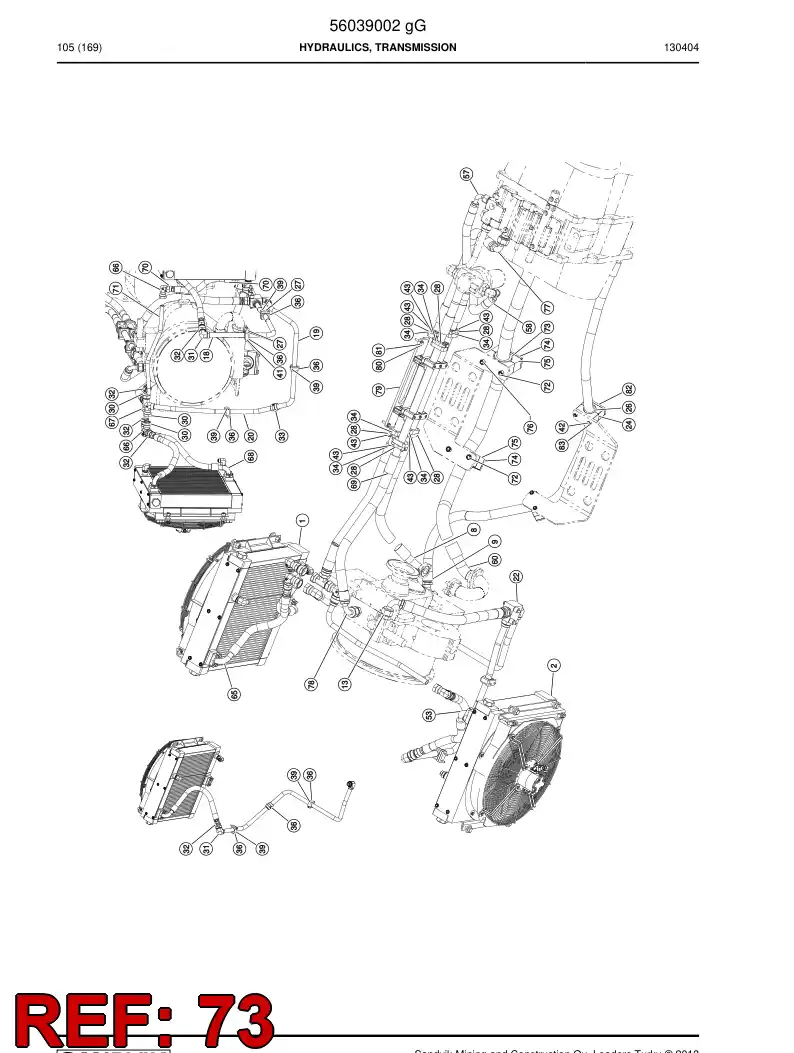 56040921 560 409 21 Bushing, Rubber - Sandvik Technical Drawing