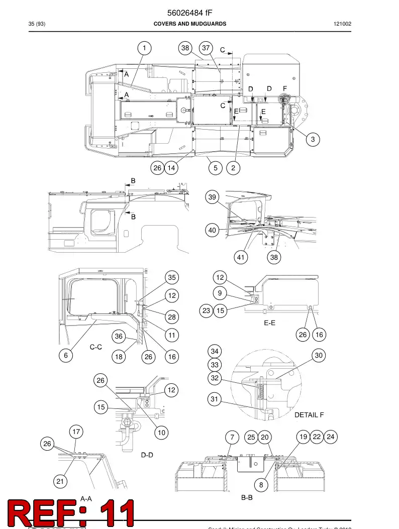 56041813 560 418 13 Supporting block - Sandvik Technical Drawing