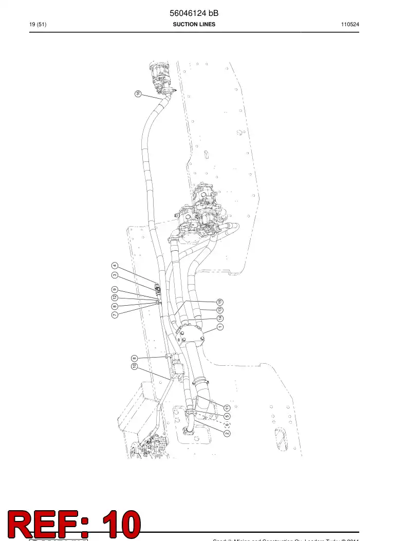 56042545 560 425 45 Pipe - Sandvik Technical Drawing