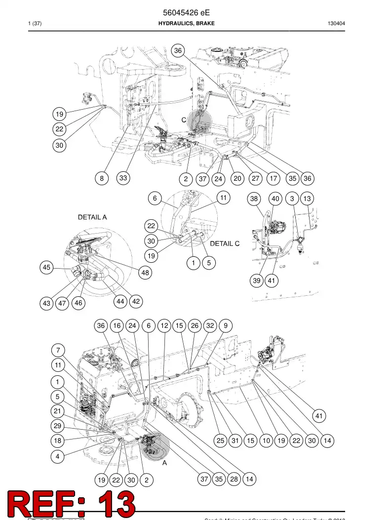56042566 560 425 66 Pipe - Sandvik Technical Drawing