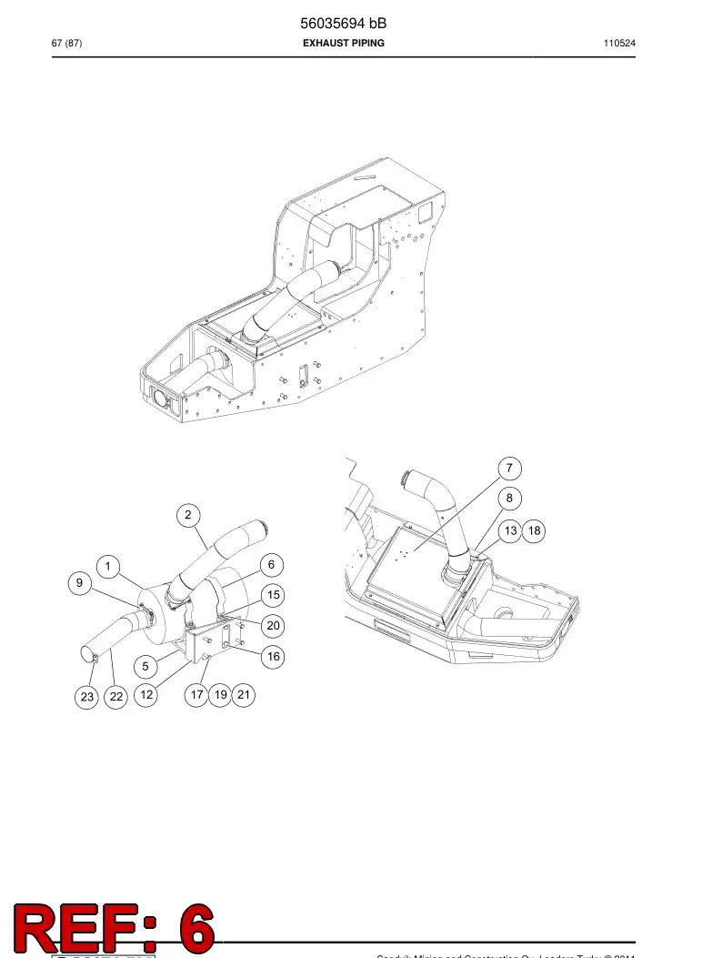 56042922 560 429 22 Band - Sandvik Technical Drawing