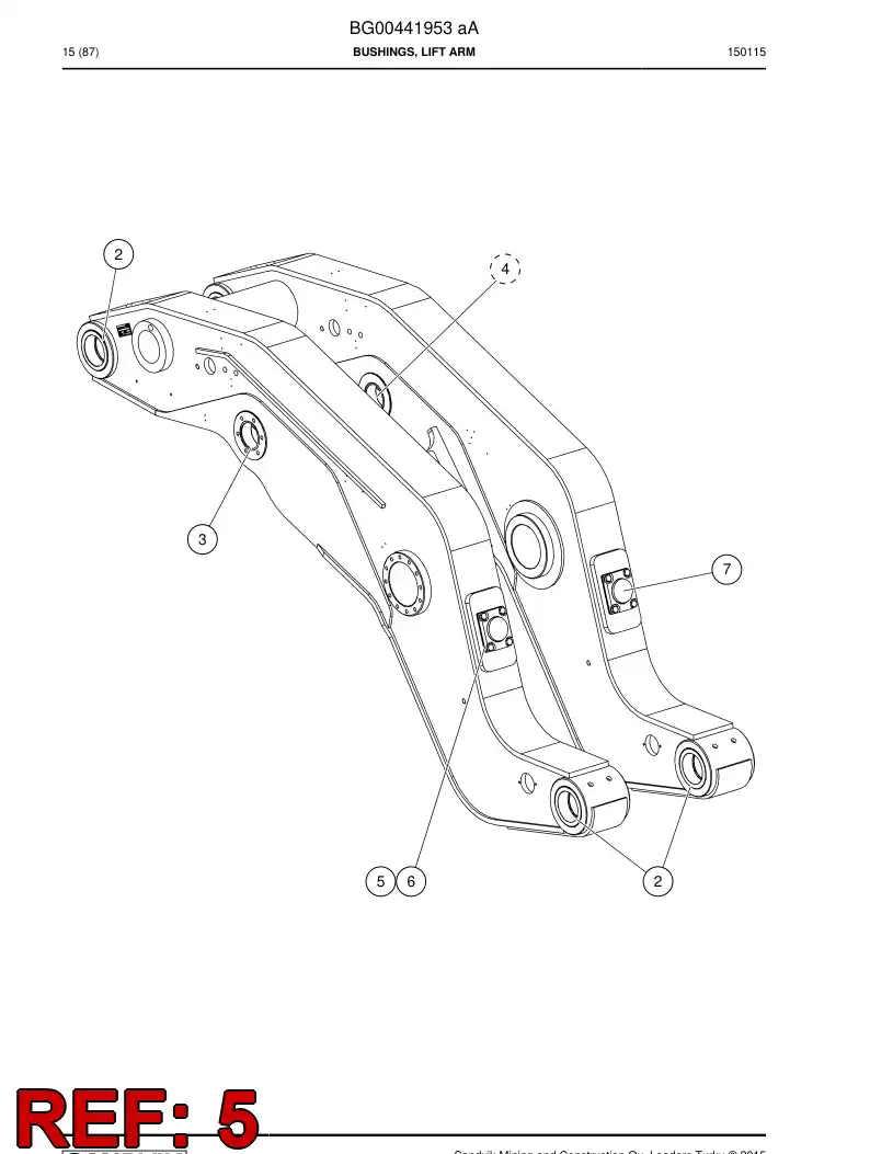56042942 560 429 42 Shim - Sandvik Technical Drawing