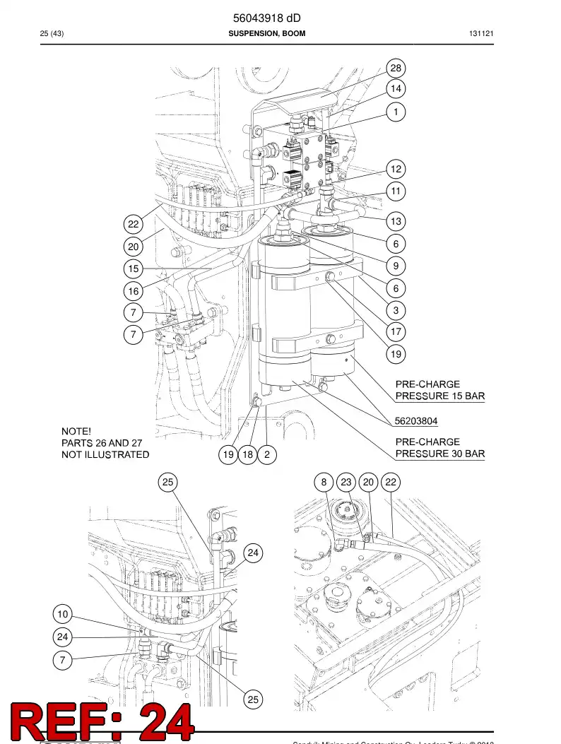 56044020 560 440 20 Pipe - Sandvik Technical Drawing