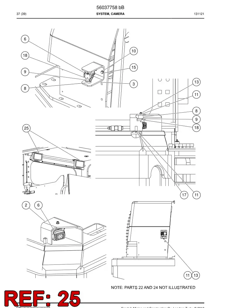 56044036 560 440 36 Display - Sandvik Technical Drawing