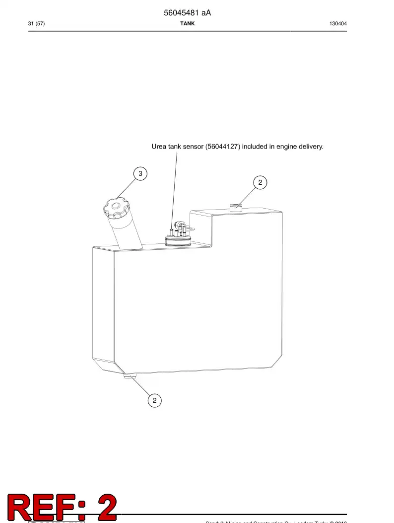 56044206 560 442 06 Hexacon socket head plug - Sandvik Technical Drawing