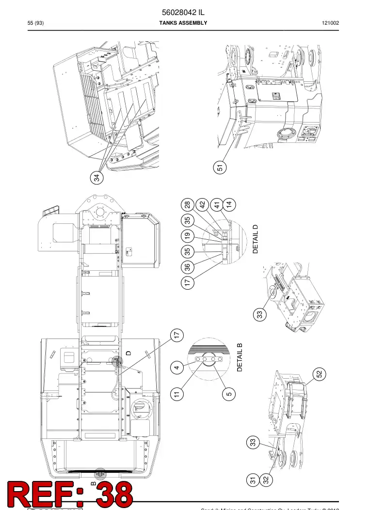 56044544 560 445 44 Duct-work - Sandvik Technical Drawing