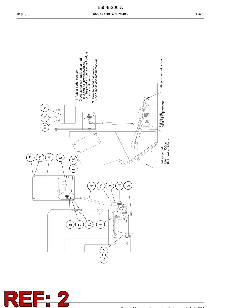 56045404 560 454 04 EXTENSION BLOCK - Sandvik Technical Drawing