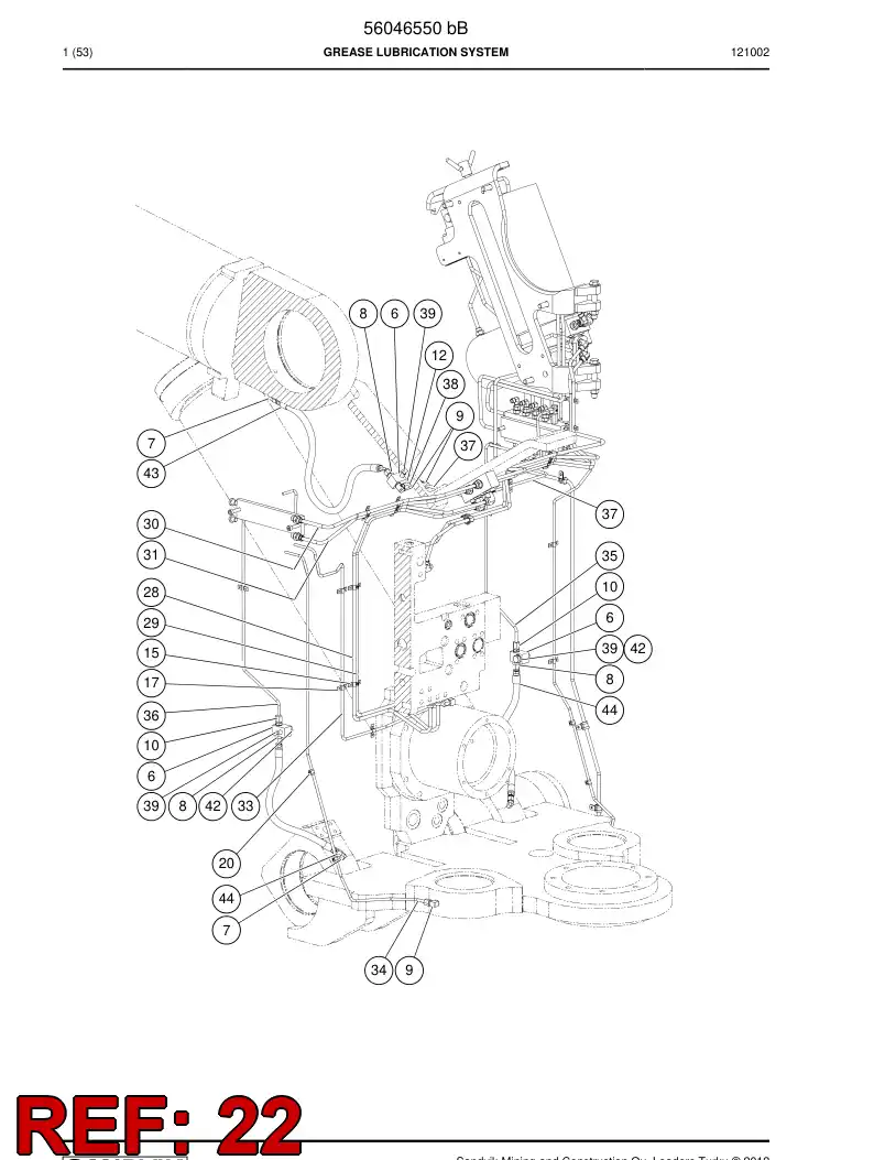 56046676 560 466 76 Pipe - Sandvik Technical Drawing