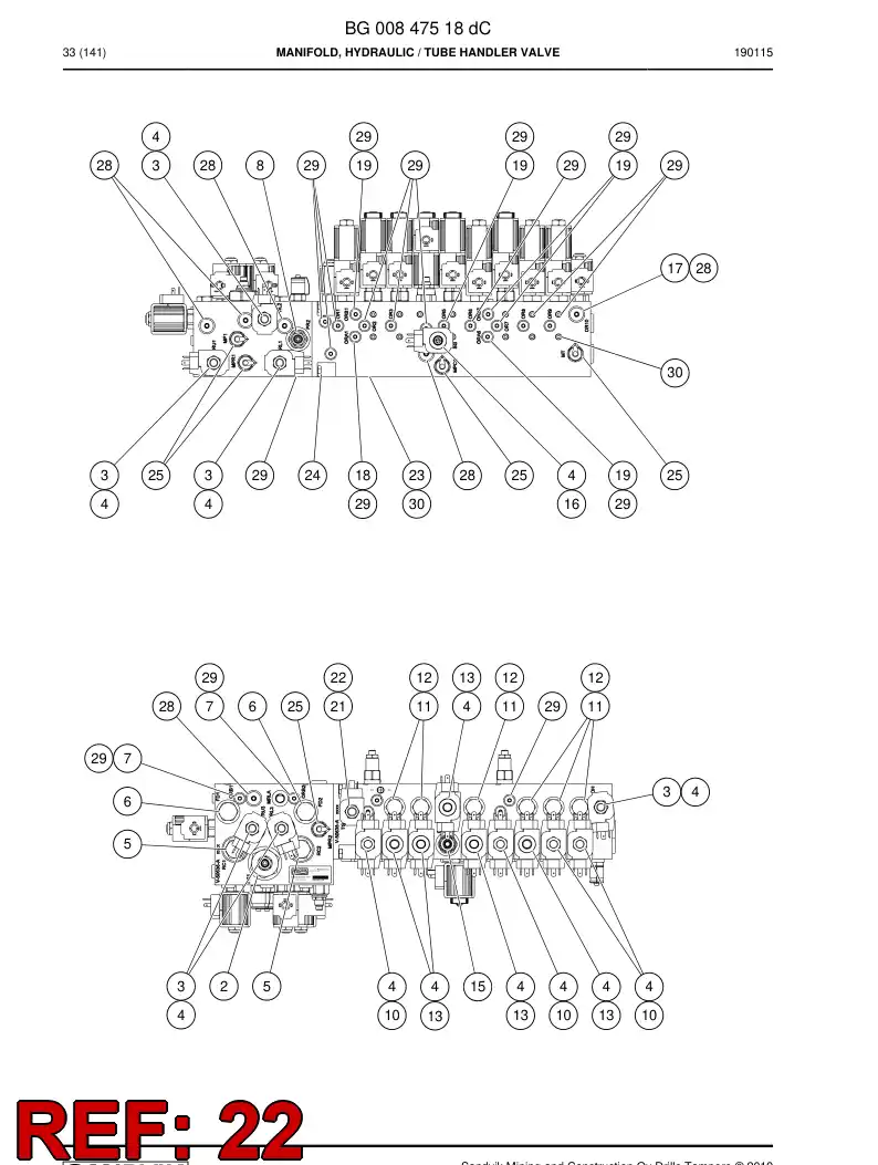 56048127 560 481 27 Coil - Sandvik Technical Drawing