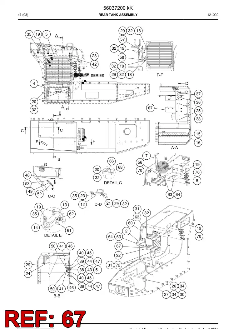 56048359 560 483 59 Stair - Sandvik Technical Drawing