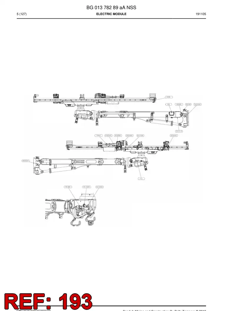 56049505a 560 495 05a Wire - Sandvik Technical Drawing