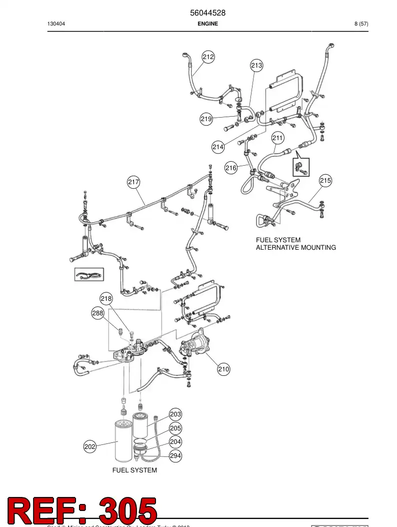 56049819 560 498 19 Gear, Ring - Sandvik Technical Drawing
