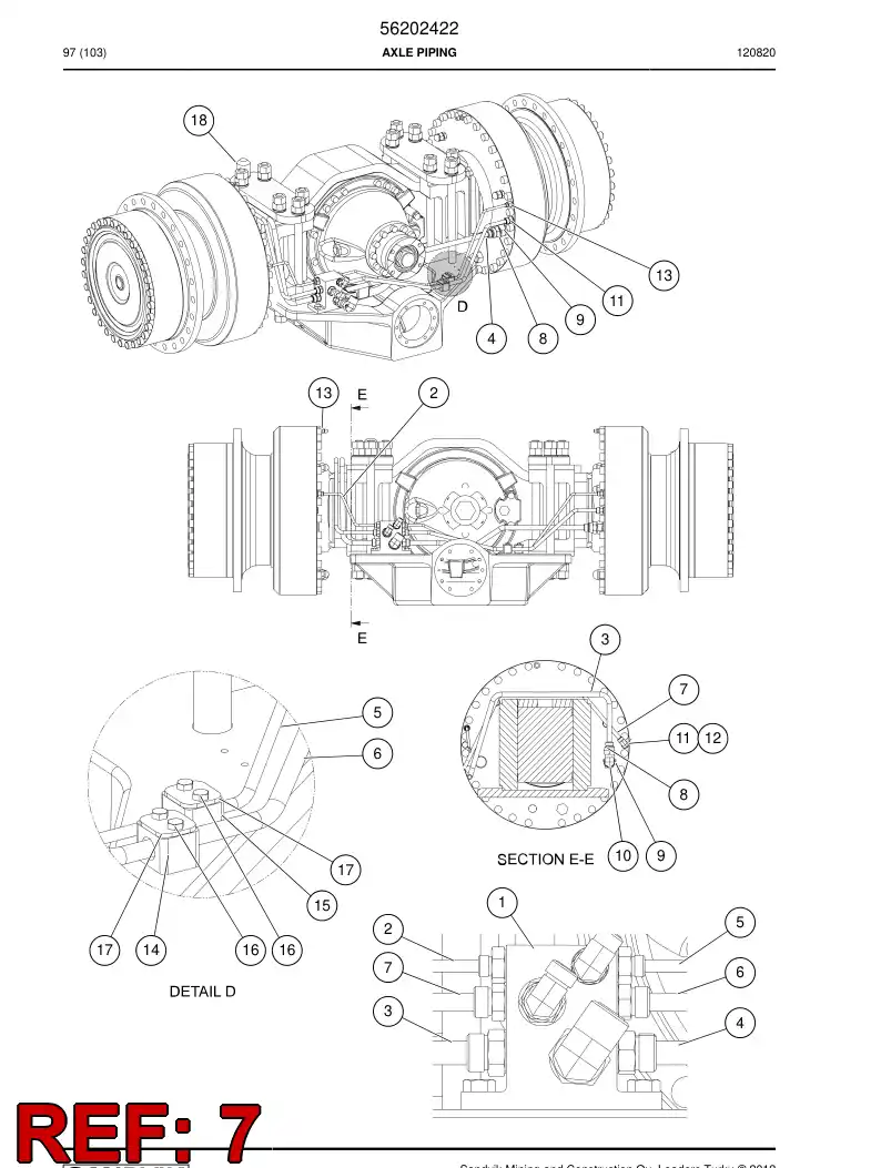 56202430 562 024 30 Pipe - Sandvik Technical Drawing