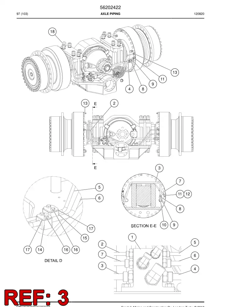 56202431 562 024 31 Pipe - Sandvik Technical Drawing