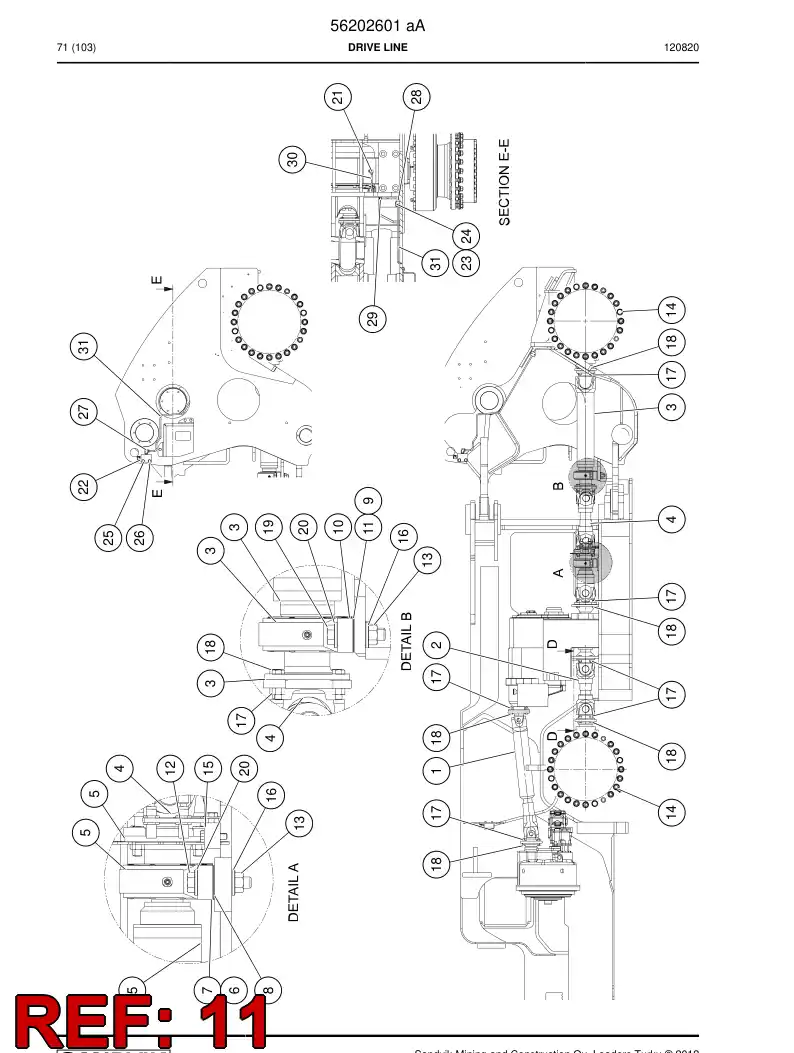 56202714 562 027 14 Fitting piece - Sandvik Technical Drawing