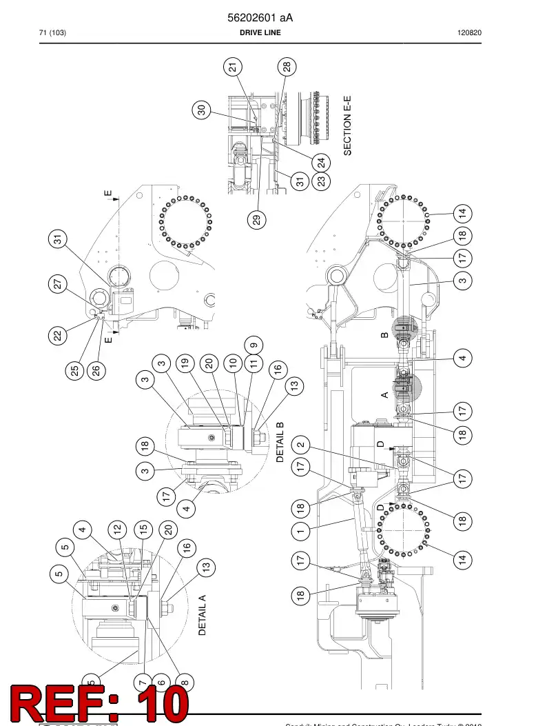 56202716 562 027 16 Fitting piece - Sandvik Technical Drawing