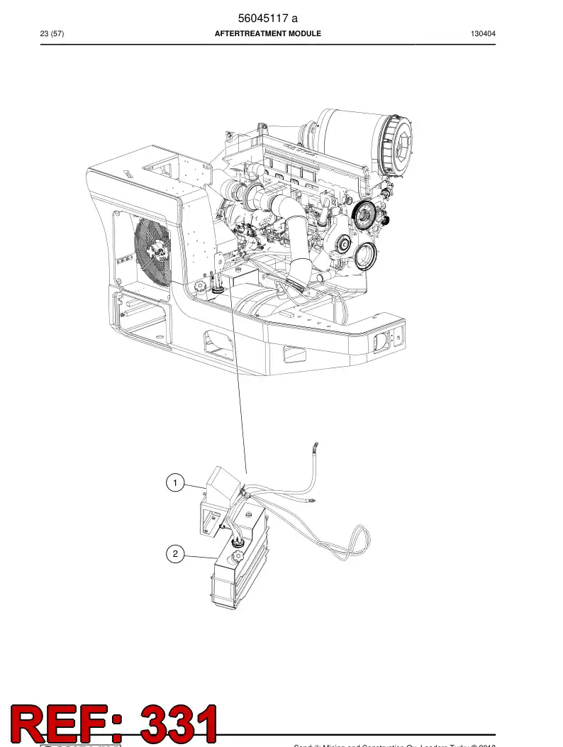 56203217 562 032 17 Ring - Sandvik Technical Drawing