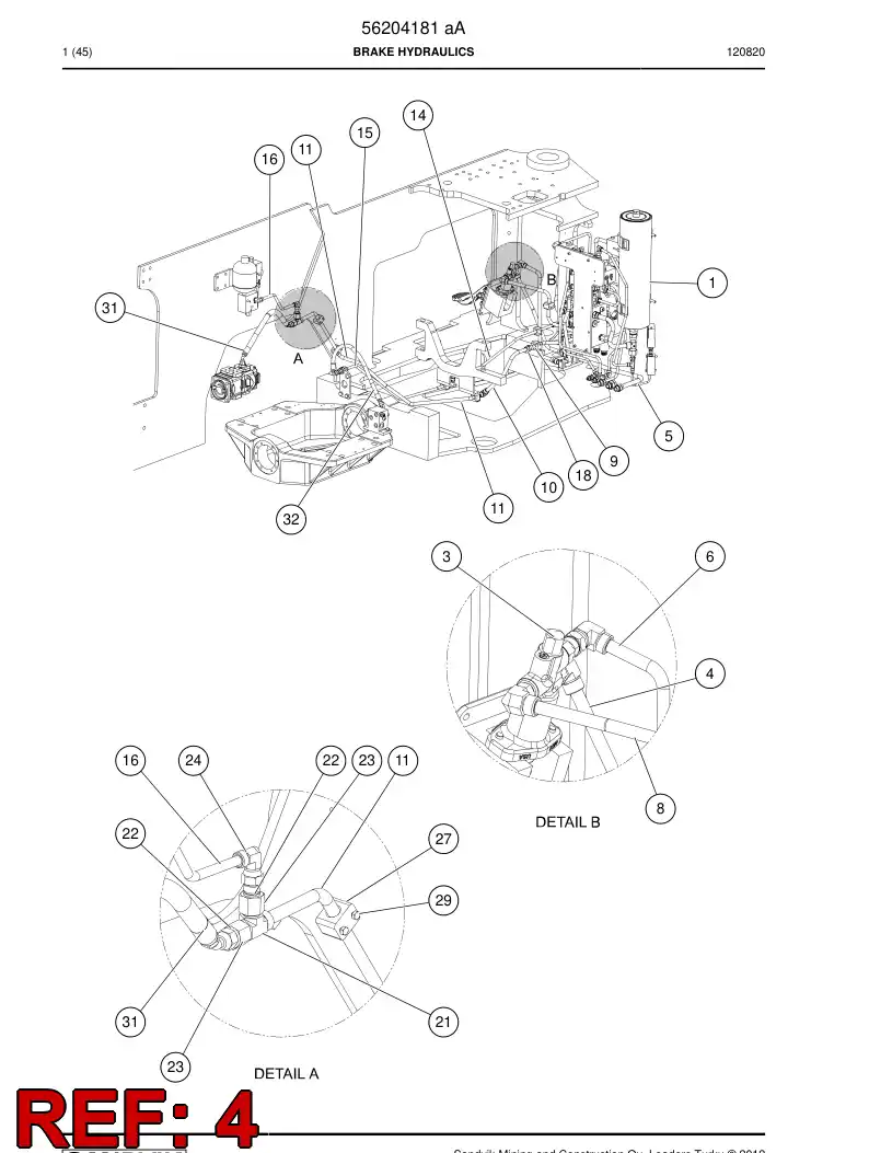 56204188 562 041 88 Pipe - Sandvik Technical Drawing