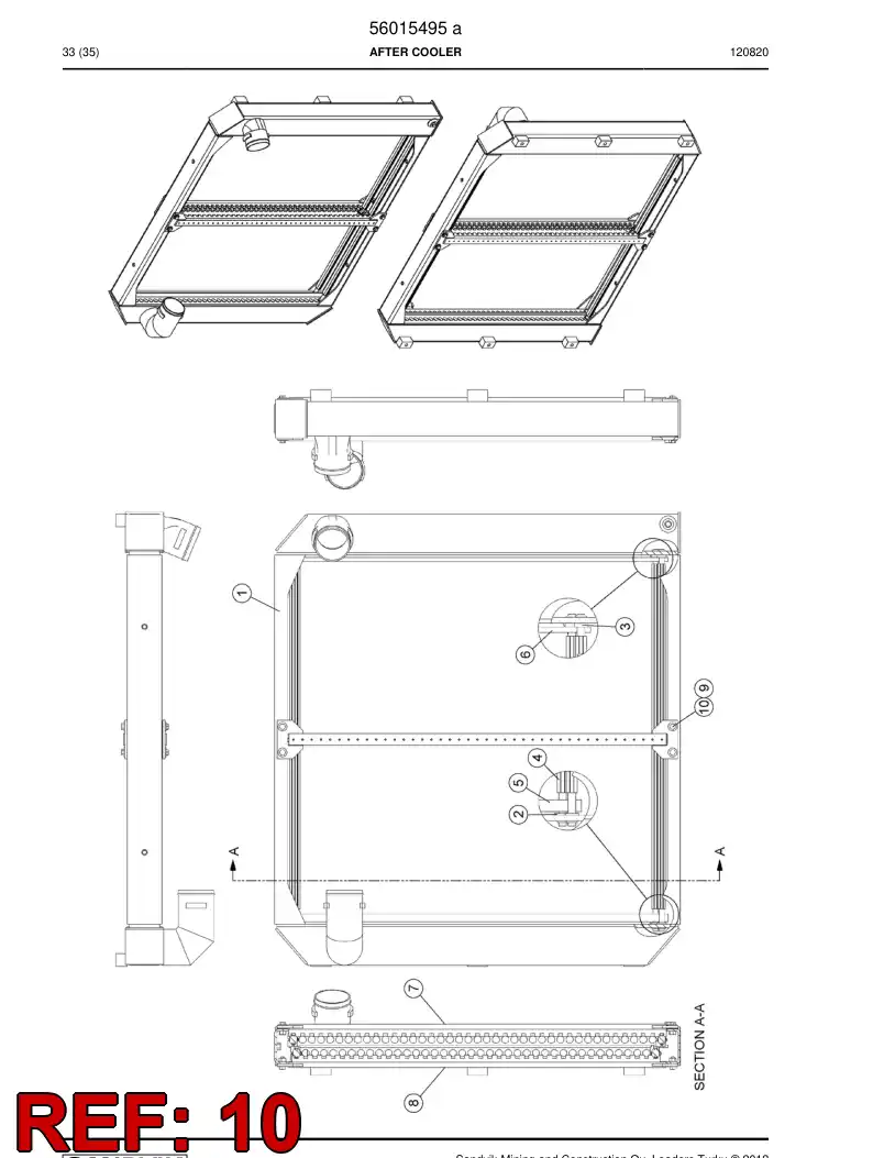 56206012 562 060 12 Washer - Sandvik Technical Drawing