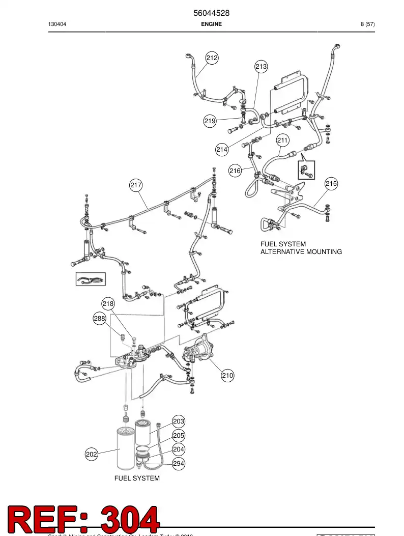 56207985 562 079 85 Screw - Sandvik Technical Drawing