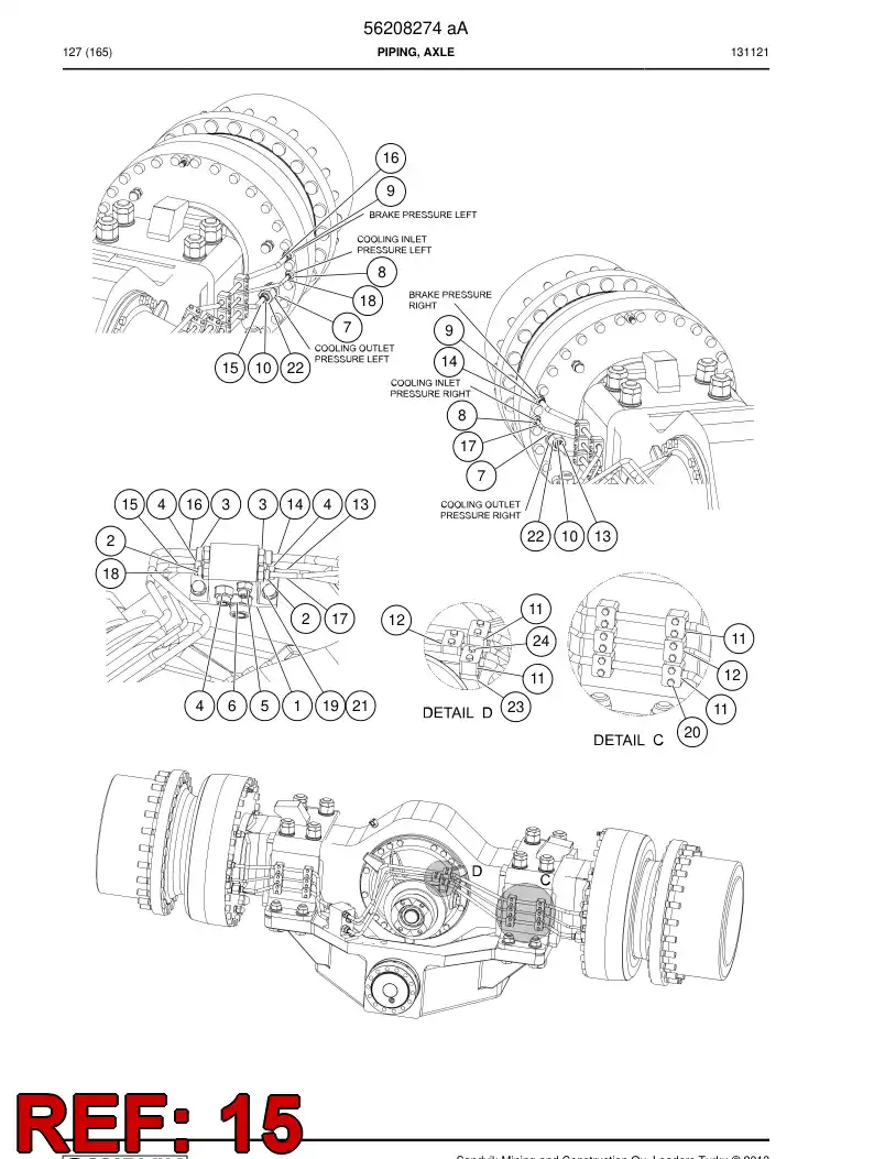 56208283 562 082 83 Pipe - Sandvik Technical Drawing