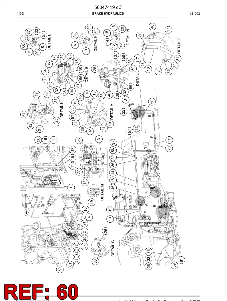 56208742 562 087 42 Pipe - Sandvik Technical Drawing