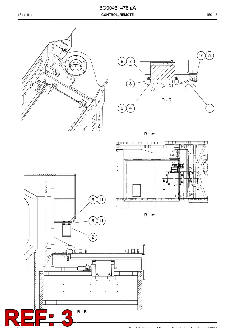 56208939 562 089 39 Damper, Vibration - Sandvik Technical Drawing
