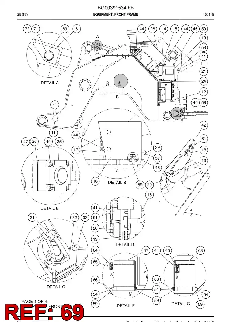 56210188 562 101 88 Washer - Sandvik Technical Drawing