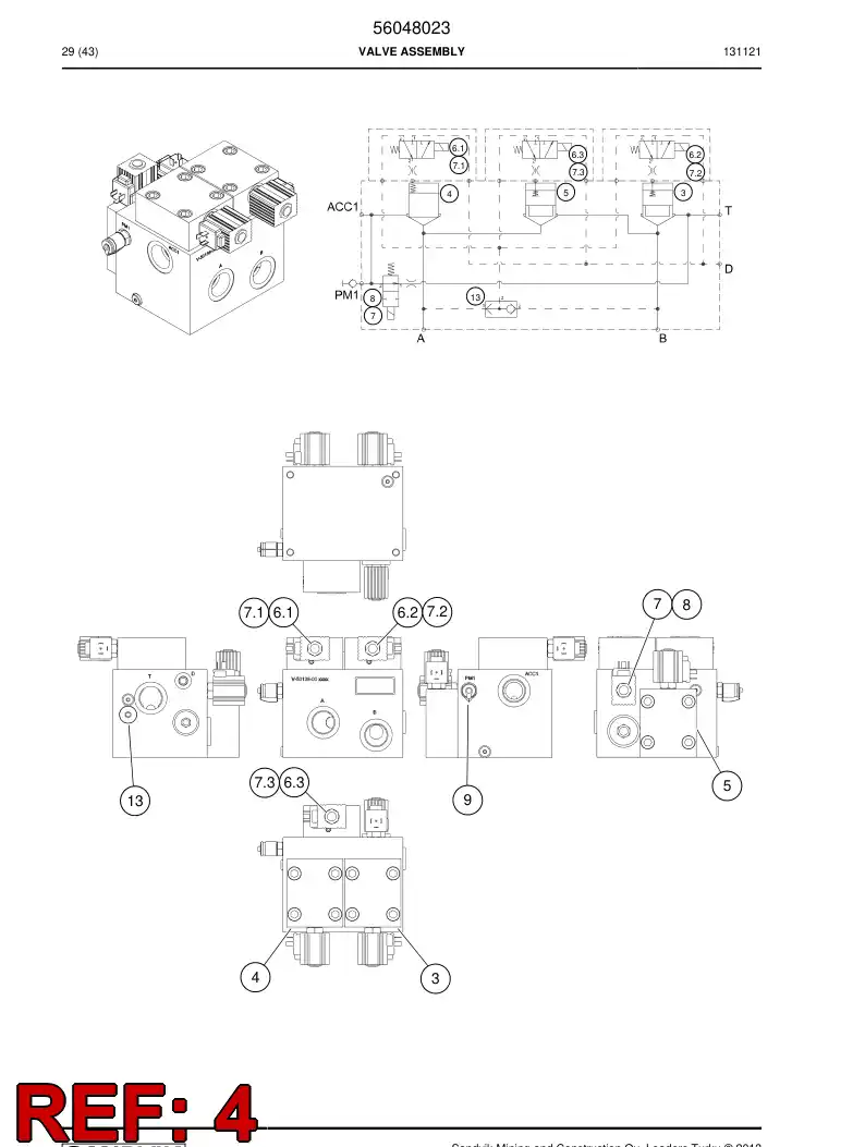 56210329 562 103 29 Cartridge - Sandvik Technical Drawing
