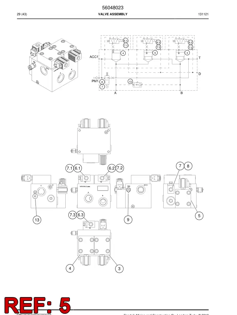 56210330 562 103 30 Cartridge - Sandvik Technical Drawing