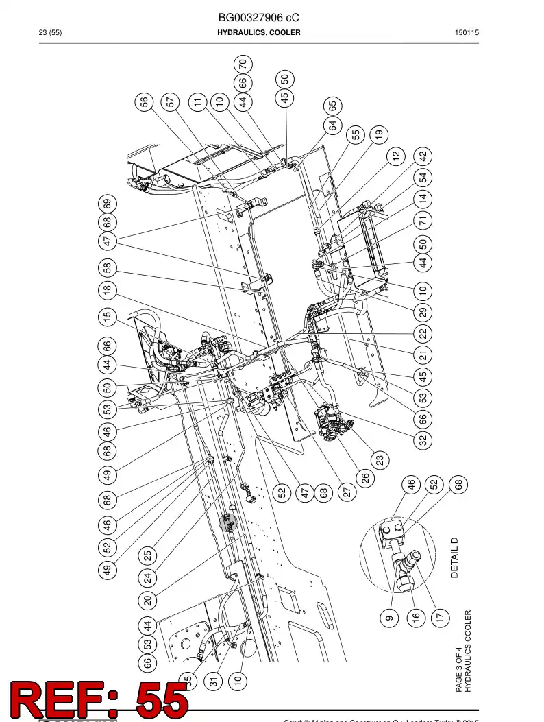 56213315 562 133 15 Pipe - Sandvik Technical Drawing