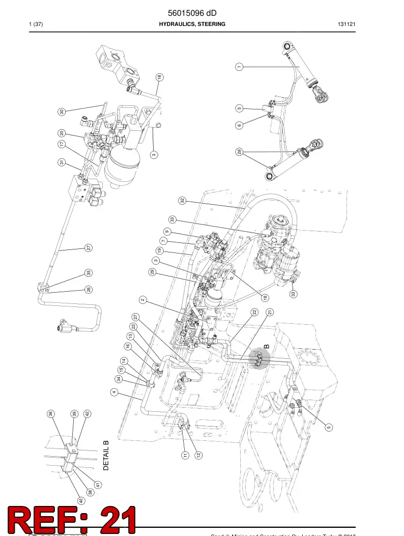 56213401 562 134 01 Pipe - Sandvik Technical Drawing