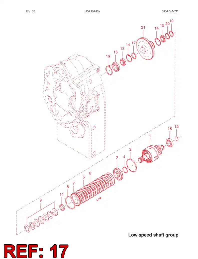 57200727 572 007 27 SPACER - Sandvik Technical Drawing