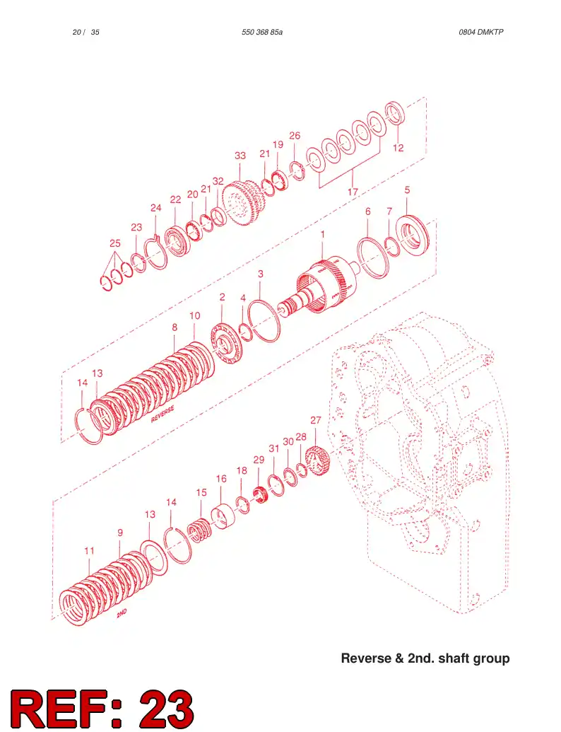 57205031 572 050 31 RING - Sandvik Technical Drawing