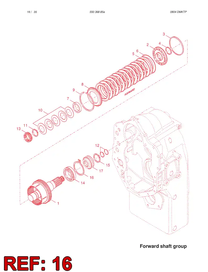 57213860 572 138 60 RETAINING RING - Sandvik Technical Drawing