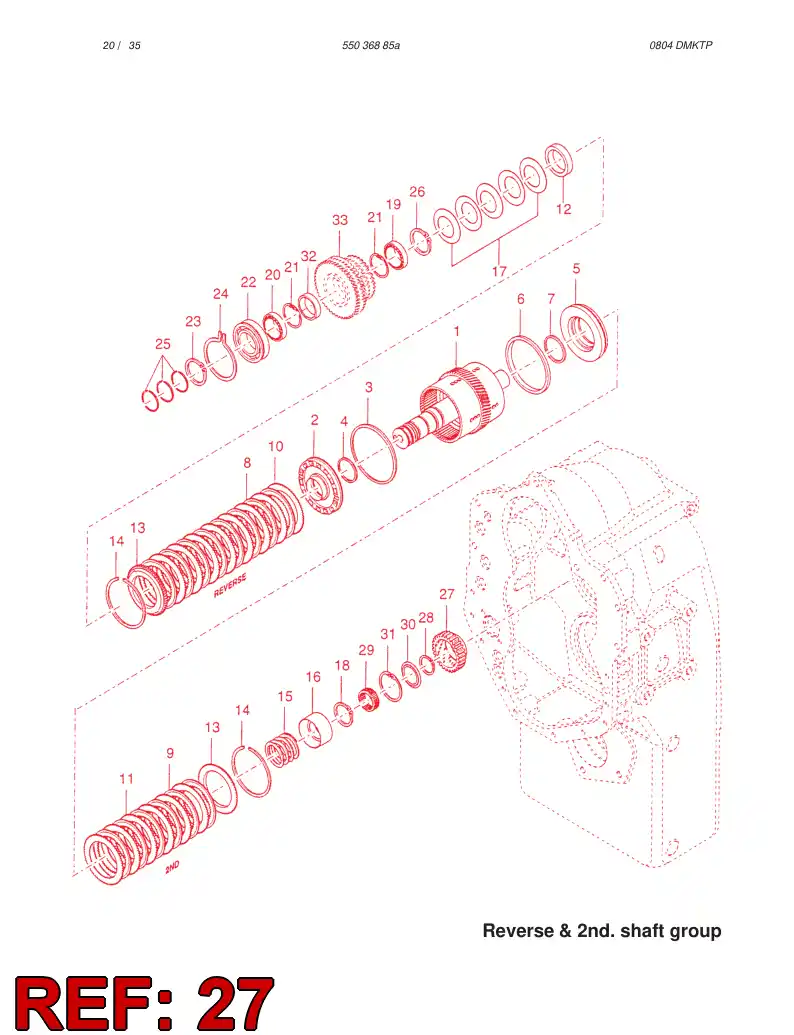 57213936 572 139 36 HUB - Sandvik Technical Drawing