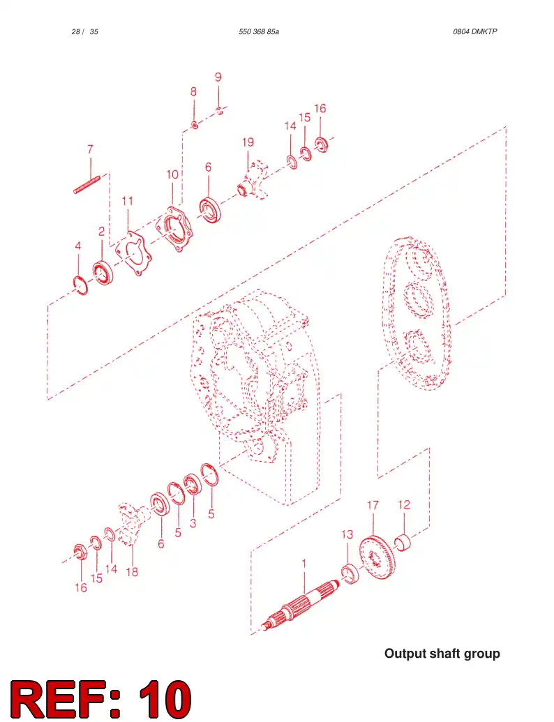 57214066 572 140 66 CAP - Sandvik Technical Drawing