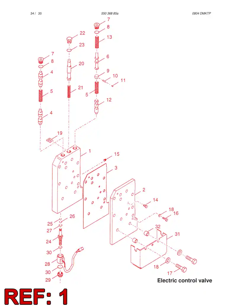 57214108 572 141 08 HOUSING - Sandvik Technical Drawing