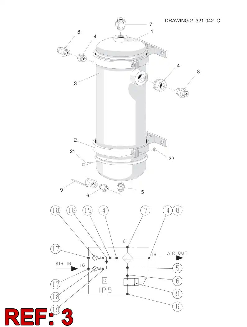 57538588 575 385 88 STICKER - Sandvik Technical Drawing