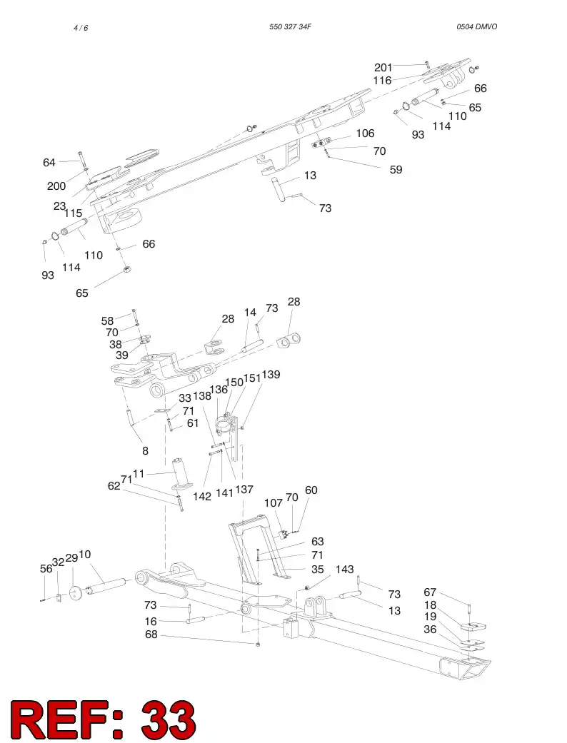 58534988 585 349 88 LOCKING PLATE - Sandvik Technical Drawing