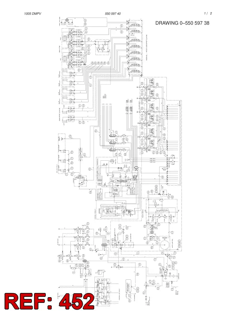 59025009 590 250 09 HYDRAULIC HOSE ASSEMBLY - Sandvik Technical Drawing