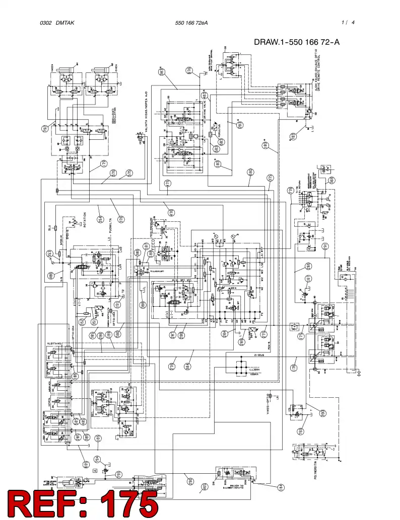 59056409 590 564 09 HYDR.HOSE ASSEMBLY - Sandvik Technical Drawing