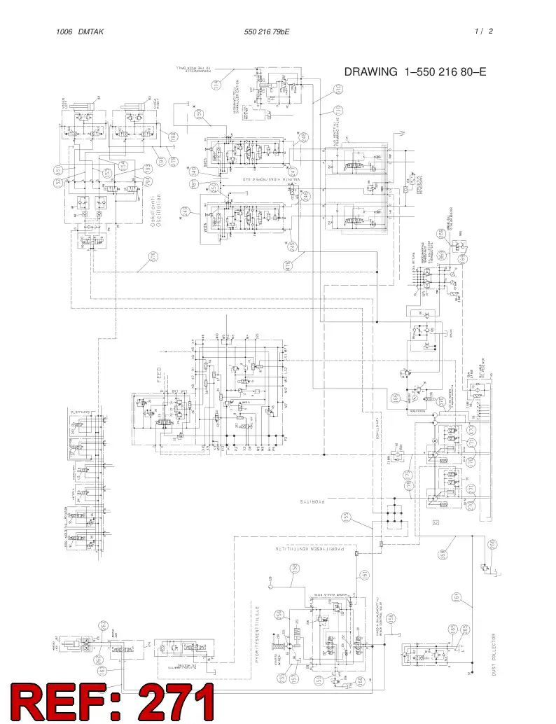 59066709 590 667 09 HOSE ASSY - Sandvik Technical Drawing