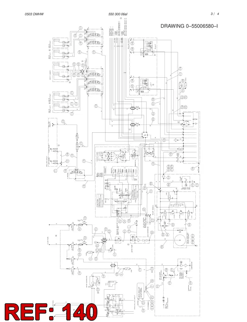 59083329 590 833 29 HOSE ASSY - Sandvik Technical Drawing