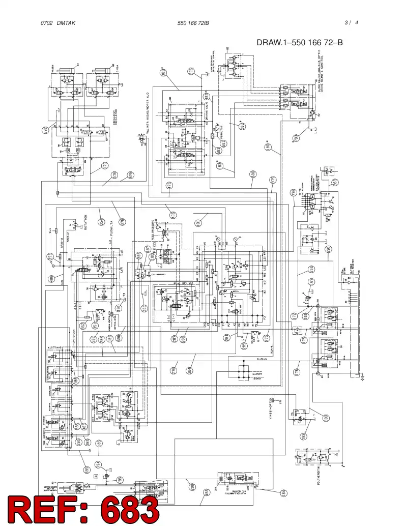 59084189 590 841 89 HYDRAULIC HOSE ASSEMBLY - Sandvik Technical Drawing