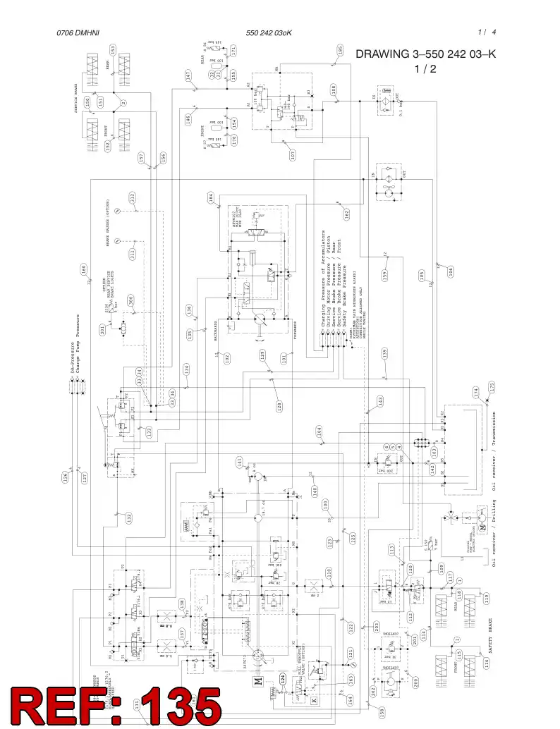 59086899 590 868 99 HYDRAULIC HOSE ASSEMBLY - Sandvik Technical Drawing