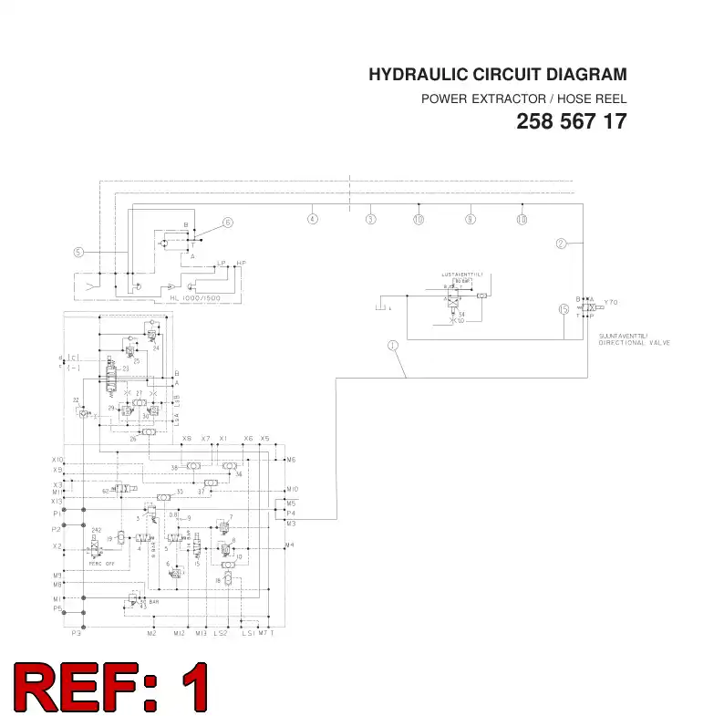 59089799 590 897 99 HOSE ASSY - Sandvik Technical Drawing