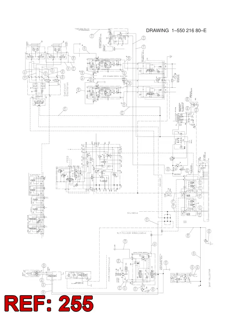 59090179 590 901 79 HYDRAULIC HOSE ASSEMBLY - Sandvik Technical Drawing